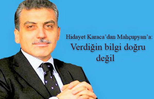 Karaca’dan cevap