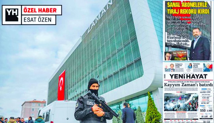 Kayyım, ‘Zaman’ın tirajı sanal’ yalanını kendisi çürüttü