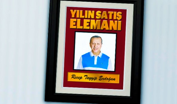 YILIN SATIŞ ELEMANI: RECEP T.ERDOĞAN