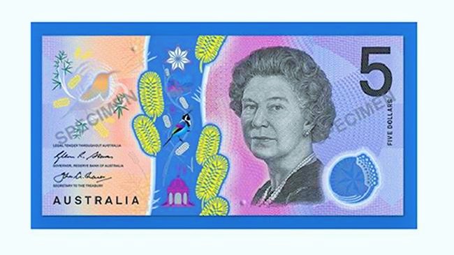 Avusturalya’nın yeni 5 $ banknotlarını makineler red ediliyor