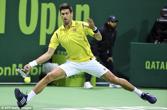Djokovic, Belçikalı David Goffin’i 2-0 yenerek, yarı finale yükseldi