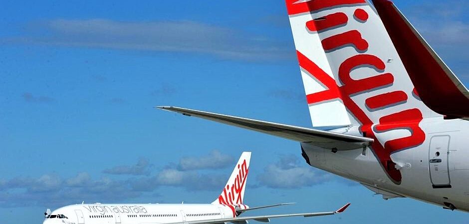 Virgin uçakları yerde çarpıştı