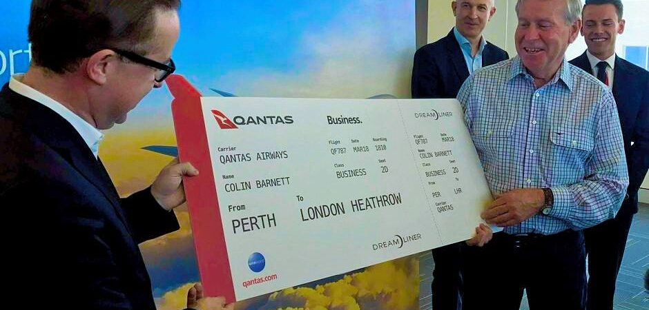 Qantas, Perth- Londra arasında kesintisiz 17 saatlik uçuş başlatıyor