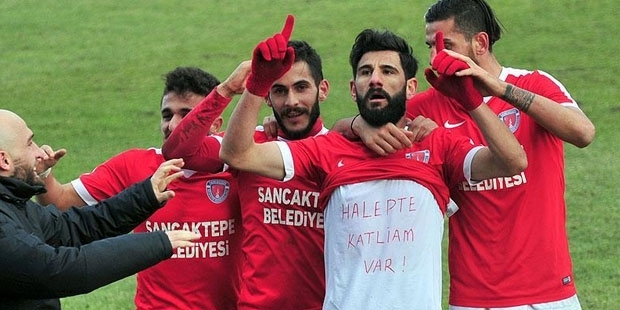 Golden sonra “Halep’te katliam var” mesajı verdi!