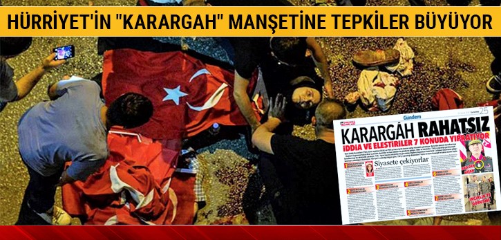 HÜRRİYET’İN MANŞETİ DANIŞIKLI DÖVÜŞ MÜ, YOKSA MUHTIRA MI?