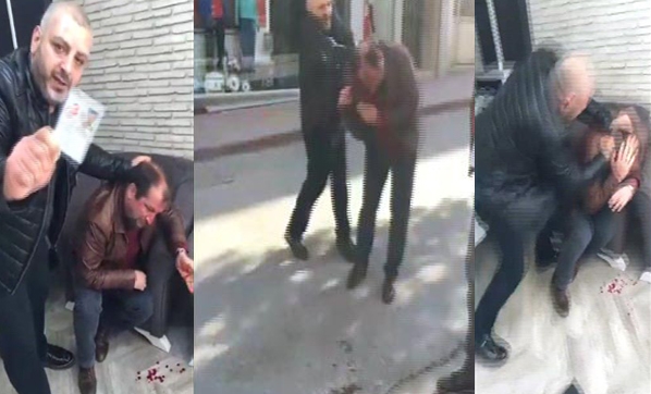 [VIDEO] Police chief who was purged over Gülen links beaten on street in Samsun