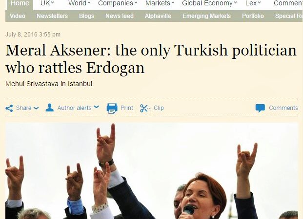 Financial Times ‘Erdoğan’a rakip olabilecek lideri’ yazdı