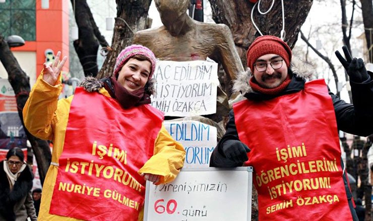 KHK mağdurları Gülmen ve Özakça’nın durumu kritik: CHP’li 4 vekilde açlık grevine başladı