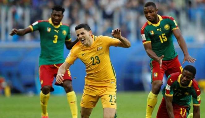 Konfederasyon Kupasında Avustralya, Kamerun ile 1-1 berabere kaldı