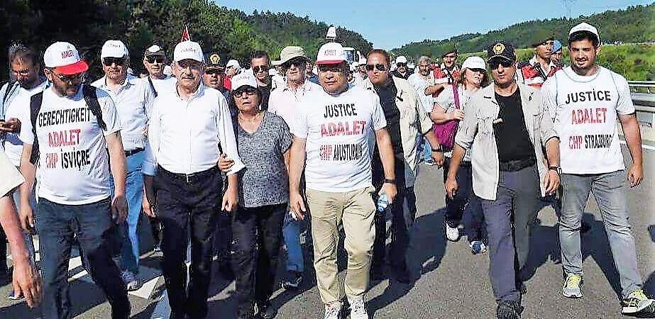 Adalet Yürüyüşü ’ne Avustralya’dan katılım