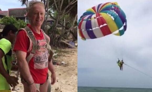 Tayland’a paraşütle uçmak isteyen Avustralyalı suya çakılarak öldü