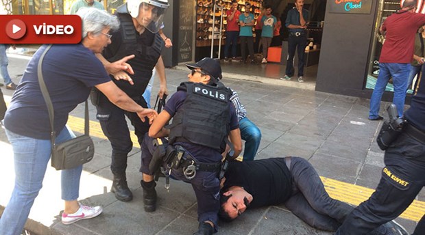 Bir avukatın ters kelepçeli feryadı: Nuriye ve Semih’e destek eylemine gözaltı isyanı