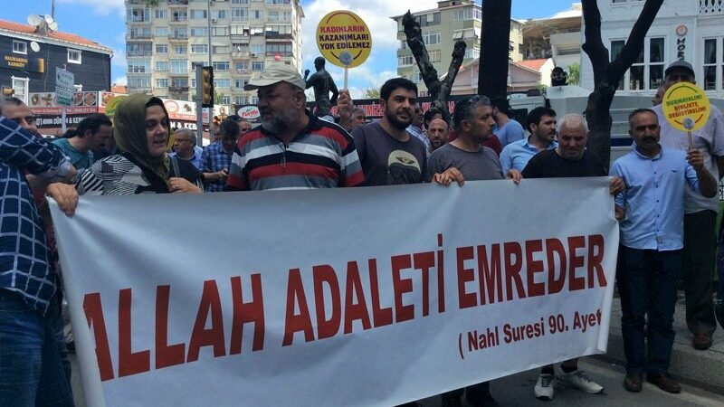 HDP Adalet Nöbeti’ni, İstanbul’a taşıdı: Bariyerlerle korunan bir iktidarla karşı karşıyayız
