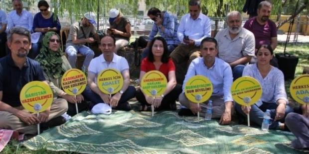 Çevre sakinleri TOMA’lardan rahatsız: ‘Vicdan ve Adalet Nöbeti’ 3’üncü gününde