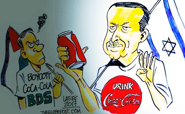 Carlos Latuff, Coca Cola’nın dostu Erdoğan’ı çizdi