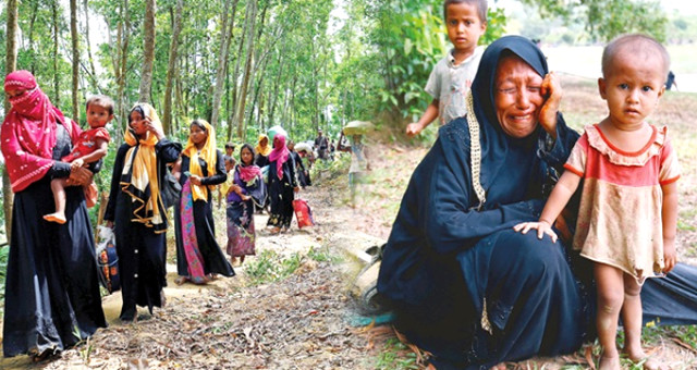 Mayanmar da zulüm: Şiddet olayları nedeniyle 18 binden fazla Arakanlı Müslüman Bangladeş’e kaçtı