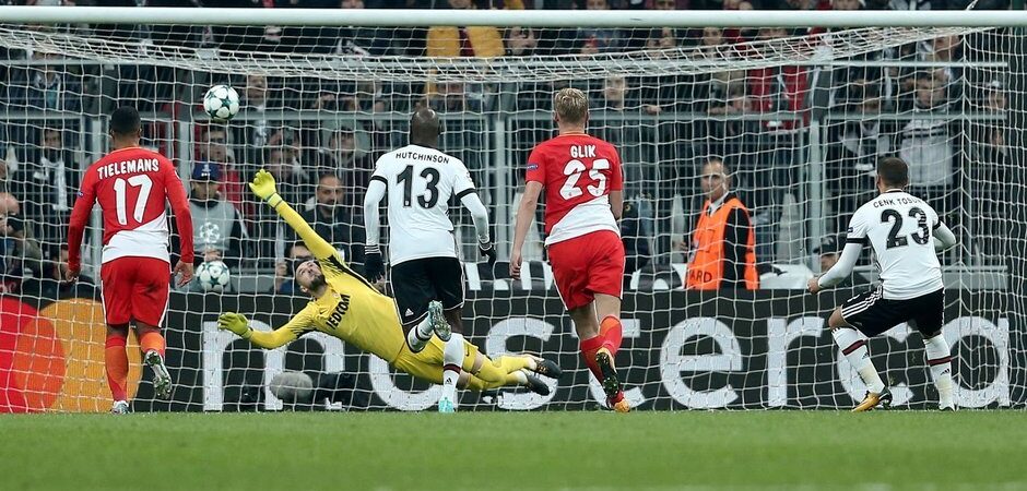 BEŞİKTAŞ EVİNDE MONACO İLE 1-1 BERABERE KALDI