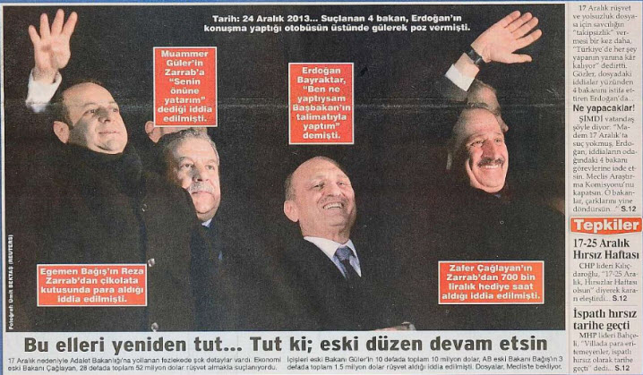 Tekin: 17-25 Aralık Araştırma Komisyonu’ndaki belgelerin tamamı yakıldı