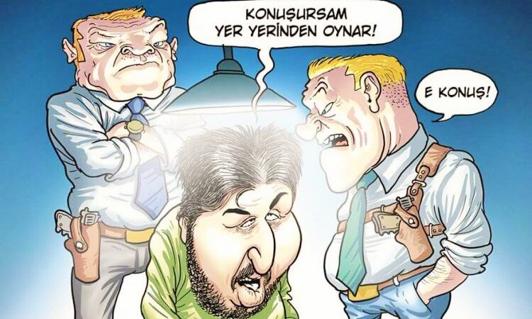 KARİKATÜRLERLE REZA ZARRAB DÖNÜŞÜMÜ