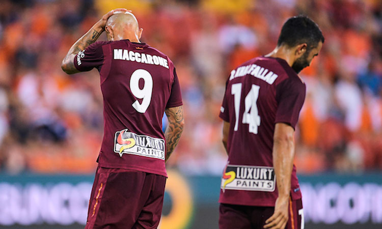 Brisbane Roar: 0 – Western Sydney Wanderers: 2