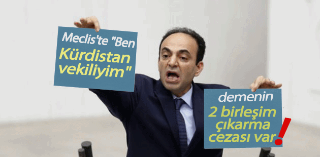 Meclis’te bir ilk: ‘Kürdistan’ diyen Baydemir’e 12 bin lira para cezası