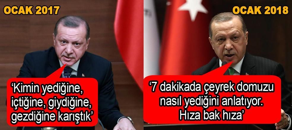 ‘Kimin yaşam tarzına, yediğine, içtiğine karıştık’ diyen Erdoğan, Kaftancıoğlu’nu domuz etiyle hedef aldı