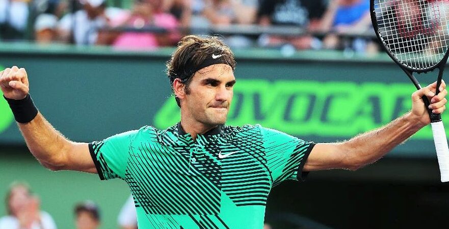Federer set kaybetmeden turladı