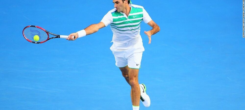 İsviçreli tenisçi Roger Federer, set vermeden çeyrek final biletini kaptı