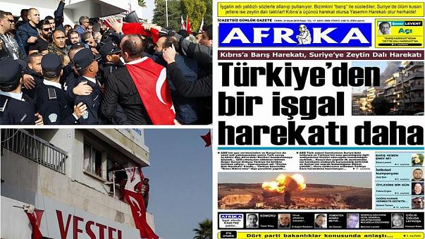 Afrika Gazetesi’ne saldıran 5 kişi tutuklandı