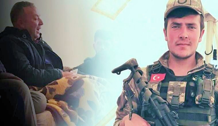 Afrin şehidinin babası: Oğlumu hamallık yapıp, inşaatlarda taş kırarak büyüttüm