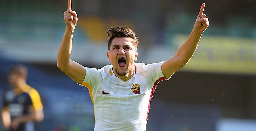 Roma forması ile ilk golünü atan Cengiz Ünder tarihe geçti!