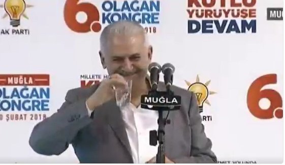Binali Yıldırım’ın sırıtarak, ‘Afrin’e hazır ol’ sözlerine tepki: Sırıtanlar, terbiyesizler görmek istemiyoruz