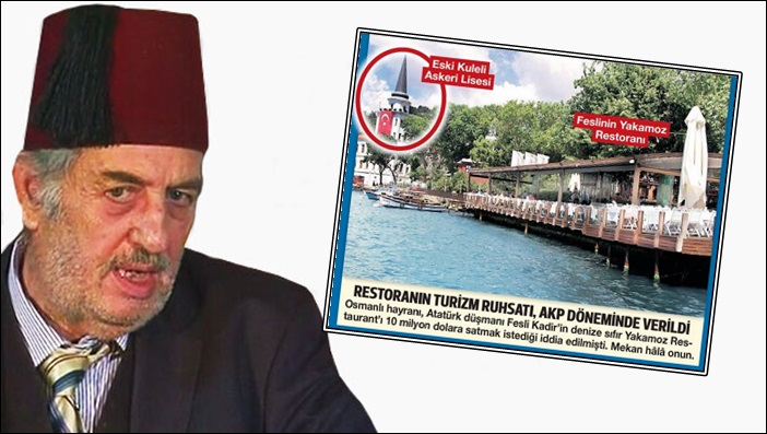 FESLİ ŞARLANTAN DA HIRSIZ ÇIKTI: BOĞAZ’DAKİ 10 MİLYON DOLARLIK YAKAMOZ RESTAURANT MISIROĞLU’NUN