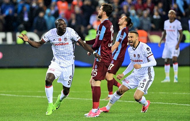 Beşiktaş’tan kritik galibiyet:Trabzonspor: 0 – Beşiktaş: 2