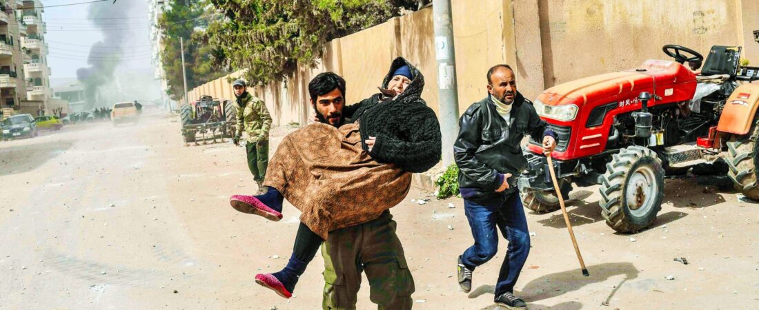 Afrin’den görüntüler: ÖSO’nun yağması, sivillerin yürek burkan kaçışı