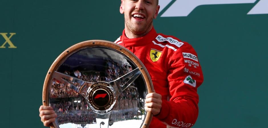 Avustralya Grand Prix’i, Sebastian Vettel’in.