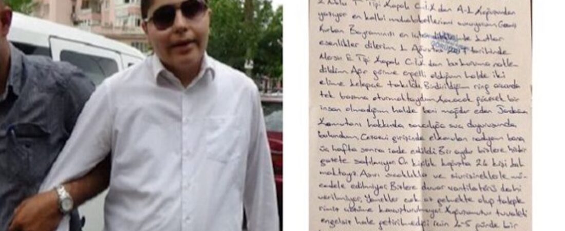 Görme engelli Gazeteci Cüneyt Arat’a cezaevinde de rahat verilmiyor