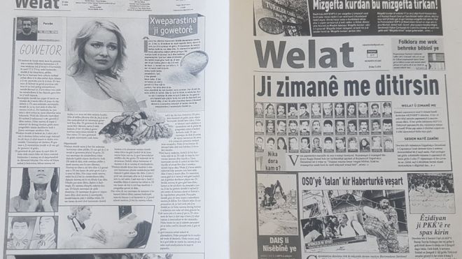 Matbaa bulamayınca fotokopiyle çoğaltılan Kürtçe gazete
