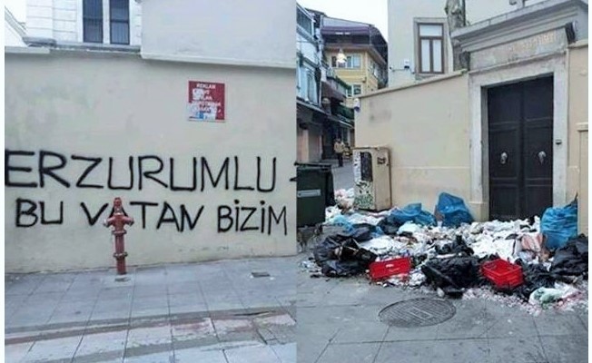 Kadıköy’deki Ermeni Kilisesi’ne ırkçı saldırı