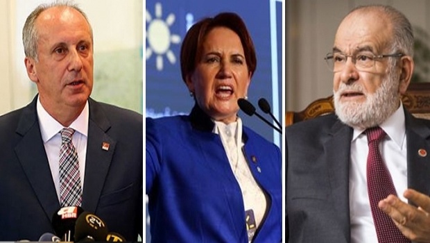 İnce, Akşener ve Karamollaoğlu’ndan Erdoğan’a cevap: ‘TAMAM’