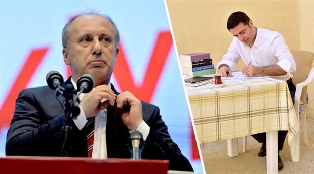 İnce, Erdoğan’ın Demirtaş’a cevabını paylaştı