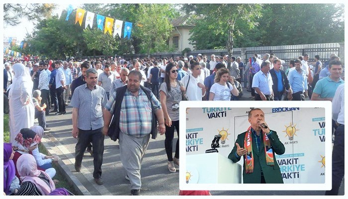 MİTİNGDE “EFELİK YAPMAYA KALKARSANIZ DEVLET İZİN VERMEZ” DEDİ, DİYARBAKIRLI ALANI TERK ETTİ