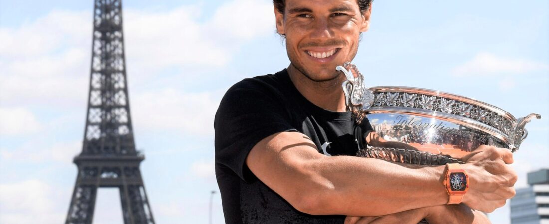 Fransa Açık Tenis Turnuvası’nın şampiyonu Rafael Nadal.