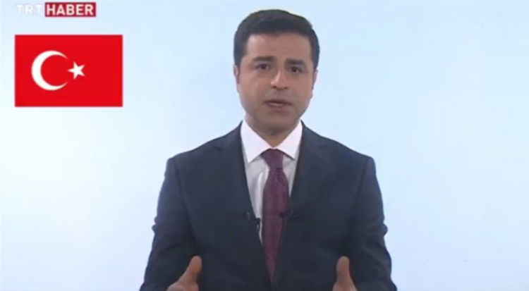 Demirtaş TRT’de ilk kez konuştu: Kof kabadayının tehditleri sizi yıldırmasın bunların bir oyluk canı vardır