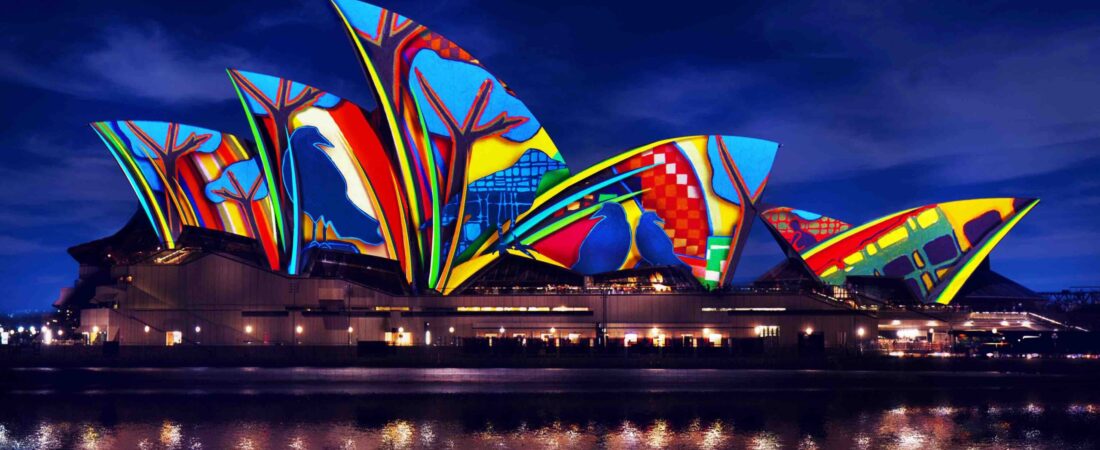 Vivid Sydney etkinliğine 3 milyon ziyaretçi katıldı: 150 milyon dolar gelir elde edildi