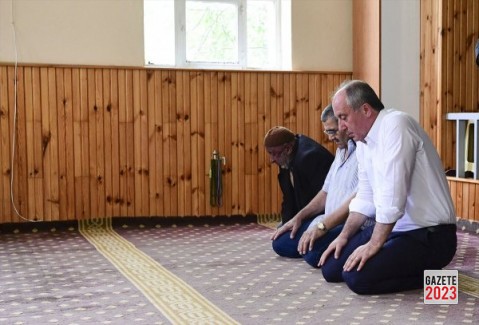 Muharrem İnce, Erdoğan’a: Biz camiye fotoğraf çektirmeye gitmiyoruz, ibadet etmeye gidiyoruz