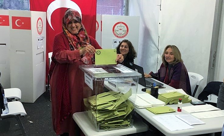 Yurtdışında bu kez seçimlere katılım rekoru kırıldı