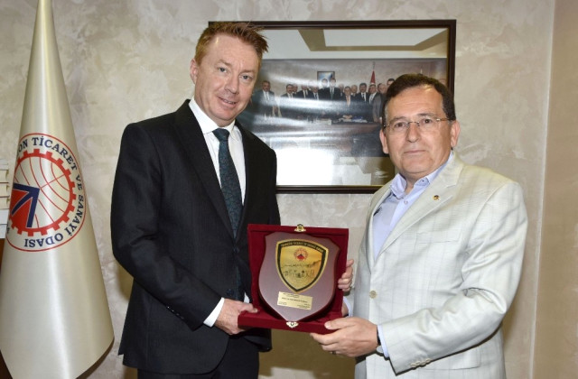 Büyükelçi Marc Innes-Brown, Trabzon’da