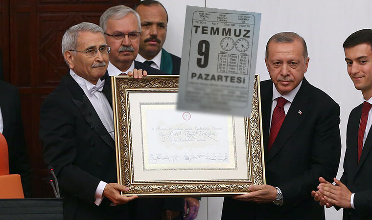 Saatli maarif takvimi olay oldu:Takvim yaprağında ilginç 9 Temmuz tesadüfü