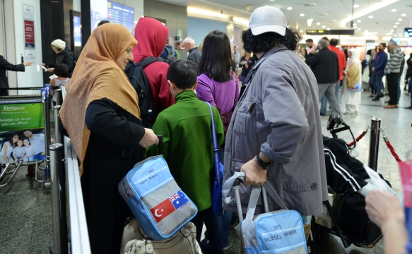 Avustralya’dan ilk hacı kafilesi uğurlandı